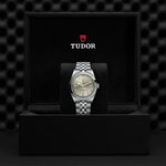 TUDOR Watch TUDOR Black Bay One 36mm Champagne Diamond Dial, Stainless Steel Bracelet (M79640-0006)