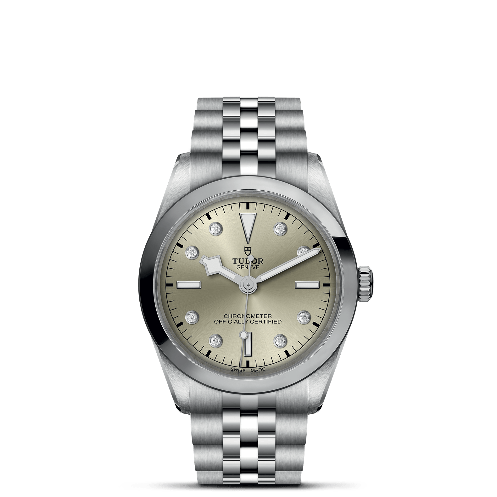 TUDOR Watch TUDOR Black Bay One 36mm Champagne Diamond Dial, Stainless Steel Bracelet (M79640-0006)