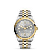 TUDOR Watch TUDOR Black Bay One 36mm S&G Silver Dial, Two Tone Bracelet (M79643-0002)