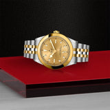 TUDOR Watch TUDOR Black Bay One 39 S&G Champagne Diamond Dial, Two Tone Bracelet (M79663-0008)