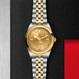 TUDOR Watch TUDOR Black Bay One 39 S&G Champagne Diamond Dial, Two Tone Bracelet (M79663-0008)