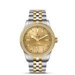 TUDOR Watch TUDOR Black Bay One 39 S&G Champagne Diamond Dial, Two Tone Bracelet (M79673-0007)