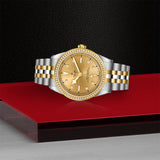 TUDOR Watch TUDOR Black Bay One 39 S&G Champagne Diamond Dial, Two Tone Bracelet (M79673-0007)