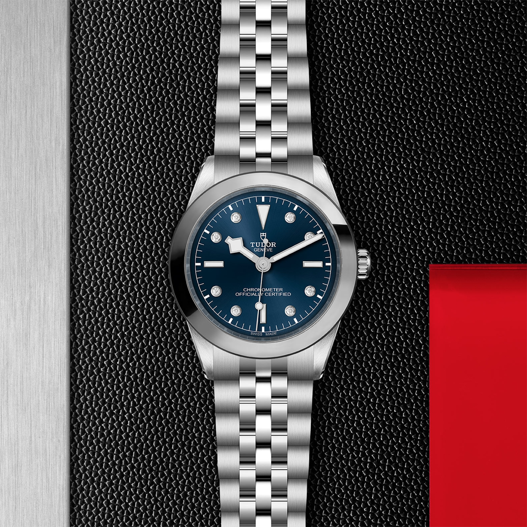 TUDOR Watch TUDOR Black Bay One 39mm Blue Diamond Dial, Stainless Steel Bracelet (M79660-0005)
