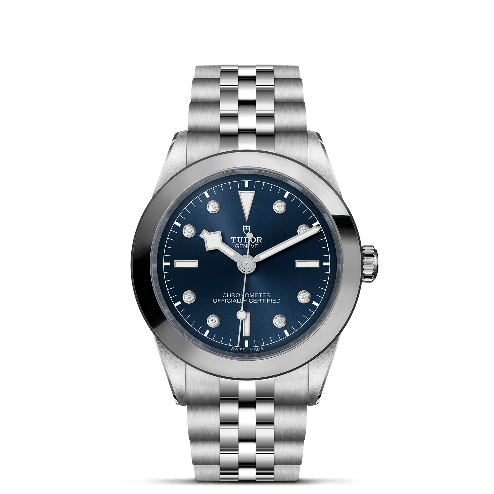 TUDOR Watch TUDOR Black Bay One 39mm Blue Diamond Dial, Stainless Steel Bracelet (M79660-0005)