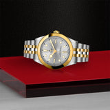 TUDOR Watch TUDOR Black Bay One 39mm S&G Silver Dial, Two Tone Bracelet (M79663-0002)