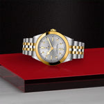 TUDOR Watch TUDOR Black Bay One 39mm S&G Silver Diamond Dial, Two Tone Bracelet (M79663-0007)