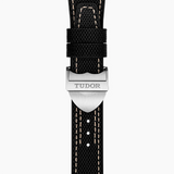 TUDOR Watch TUDOR Black Bay Ranger 39mm Steel Case, Hybrid Rubber and Leather Bracelet (M79950-0002)