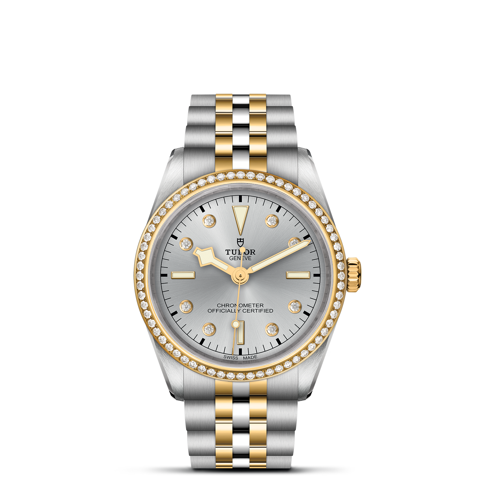 TUDOR Watch TUDOR Black Bay S&G 36mm Steel Case, Steel and Yellow Gold Strap (M79653-0006)