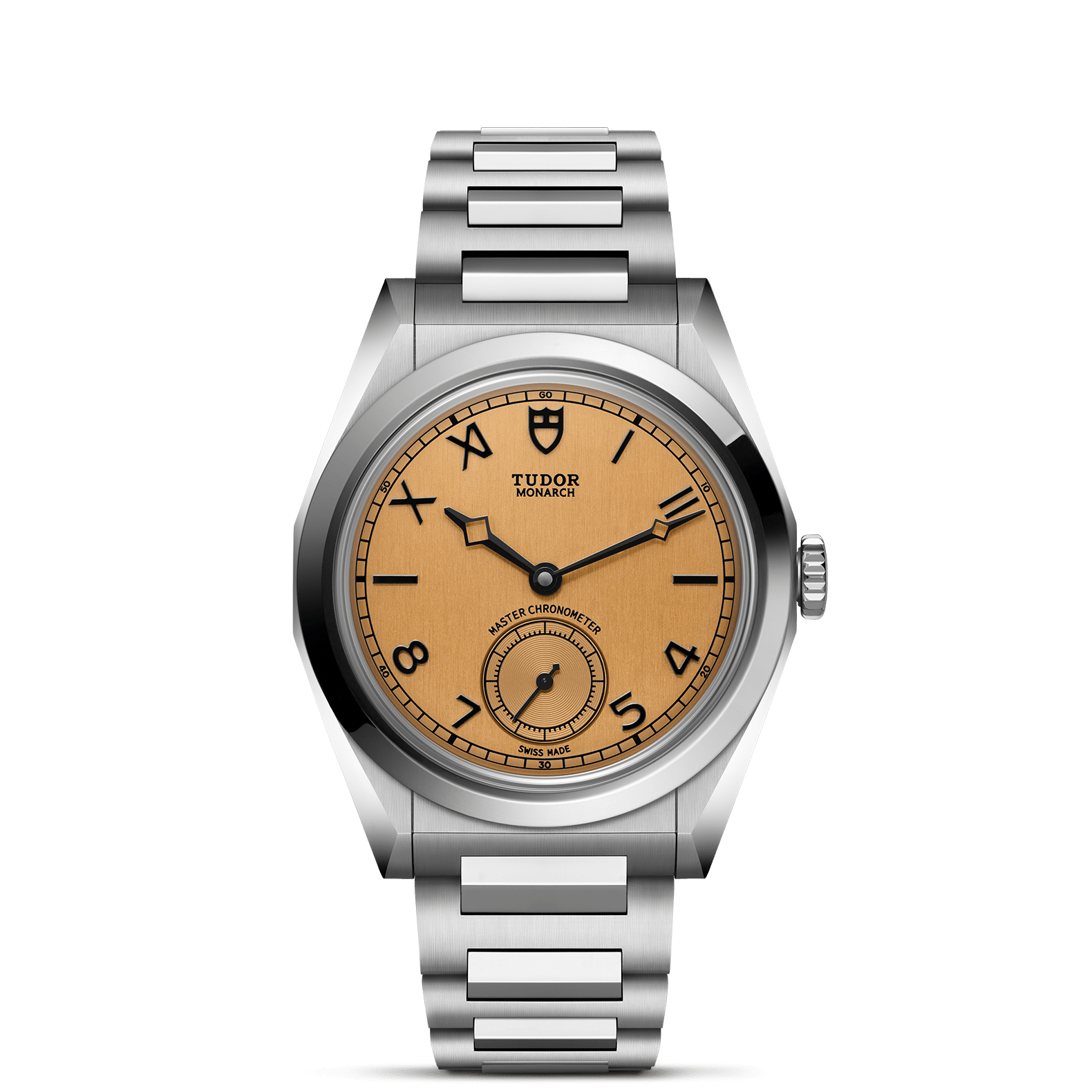 TUDOR Watch TUDOR Monarch 39mm Dark Champagne Dial, Steel Bracelet (M2639W1A0U-0001)