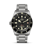 TUDOR Watch TUDOR Pelagos 42mm Case, Black Dial, Titanium Bracelet (M25610TNL-0001)