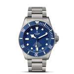 TUDOR Watch TUDOR Pelagos 42mm Case, Blue Dial, Titanium Bracelet (M25600TB-0001)