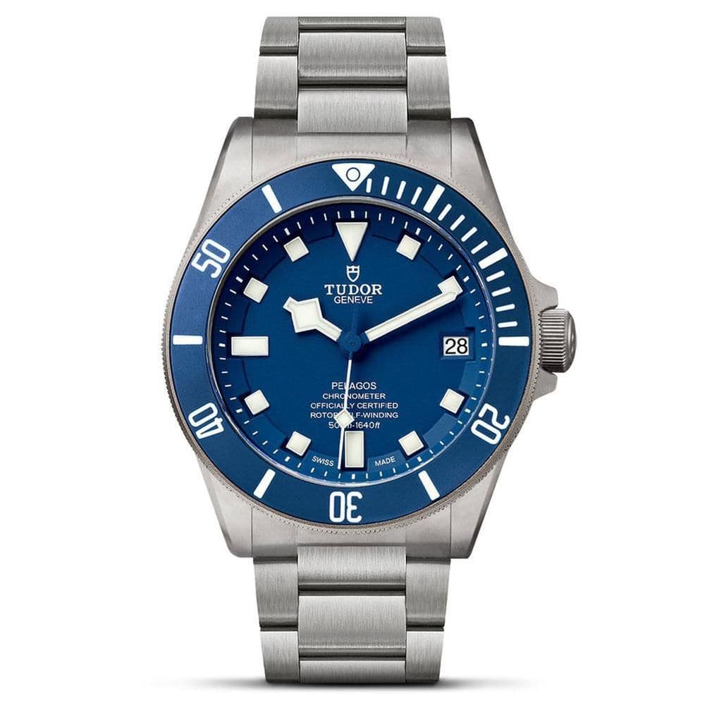 TUDOR Watch TUDOR Pelagos 42mm Titanium and Steel Case, Titanium Bracelet (M25600TB-0001)