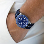 TUDOR Watch TUDOR Pelagos FXD 42mm Titanium Case, Navy Dial, Fabric Bracelet (M25707B/24-0001)
