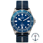 TUDOR Watch TUDOR Pelagos FXD 42mm Titanium Case, Navy Dial, Fabric Bracelet (M25707B/24-0001)