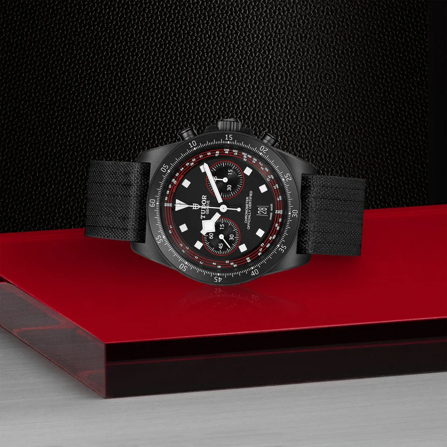 TUDOR Watch TUDOR Pelagos FXD Chrono, Black Dial, Carbon Composite Case (M25827KN-0001)