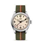 TUDOR Watch TUDOR Ranger, Beige Dial, Fabric Strap (M79950-0011)