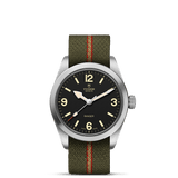 TUDOR Watch TUDOR Ranger, Black Dial, Green Fabric Strap (M79930-0003)