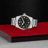 TUDOR Watch TUDOR Ranger, Black Dial, Steel Bracelet(M79930-0001)