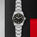 TUDOR Watch TUDOR Ranger, Black Dial, Steel Bracelet(M79930-0001)