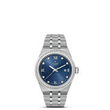 TUDOR Watch TUDOR Royal 28mm Blue Diamond Dial, Stainless Steel Bracelet (m28320-0002)