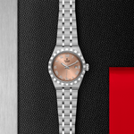 TUDOR Watch TUDOR Royal 28mm Case, Salmon Dial, Steel Bracelet (M28300-0008)