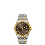 TUDOR Watch TUDOR Royal, 28mm Chocolate Brown Dial, Two-Tone Yellow Gold Bracelet (M28303-0008)