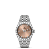 TUDOR Watch TUDOR Royal, 28mm Salmon Diamond Dial, Stainless Steel Bracelet (M28300-0010)