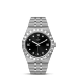 TUDOR Watch TUDOR Royal, 34mm Black Diamond Dial, Stainless Steel Bracelet (M28400-0004)
