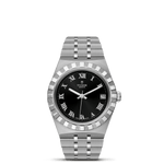 TUDOR Watch TUDOR Royal, 34mm Black Sunray Dial, Stainless Steel Bracelet (M28400-0003)