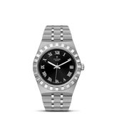 TUDOR Watch TUDOR Royal, 34mm Black Sunray Dial, Stainless Steel Bracelet (M28400-0003)