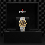 TUDOR Watch TUDOR Royal, 34mm Chocolate Brown Dial, Two-Tone Yellow Gold Bracelet (M28403-0008)