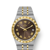 TUDOR Watch TUDOR Royal, 34mm Chocolate Brown Dial, Two-Tone Yellow Gold Bracelet (M28403-0008)
