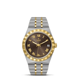 TUDOR Watch TUDOR Royal, 34mm Chocolate Brown Dial, Two-Tone Yellow Gold Bracelet (M28403-0008)