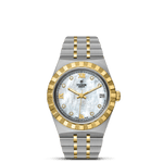 TUDOR Watch TUDOR Royal, 34mm Gem-Set White Mother-of-Pearl Dial, Two-Tone Yellow Gold Bracelet (M28403-0007)