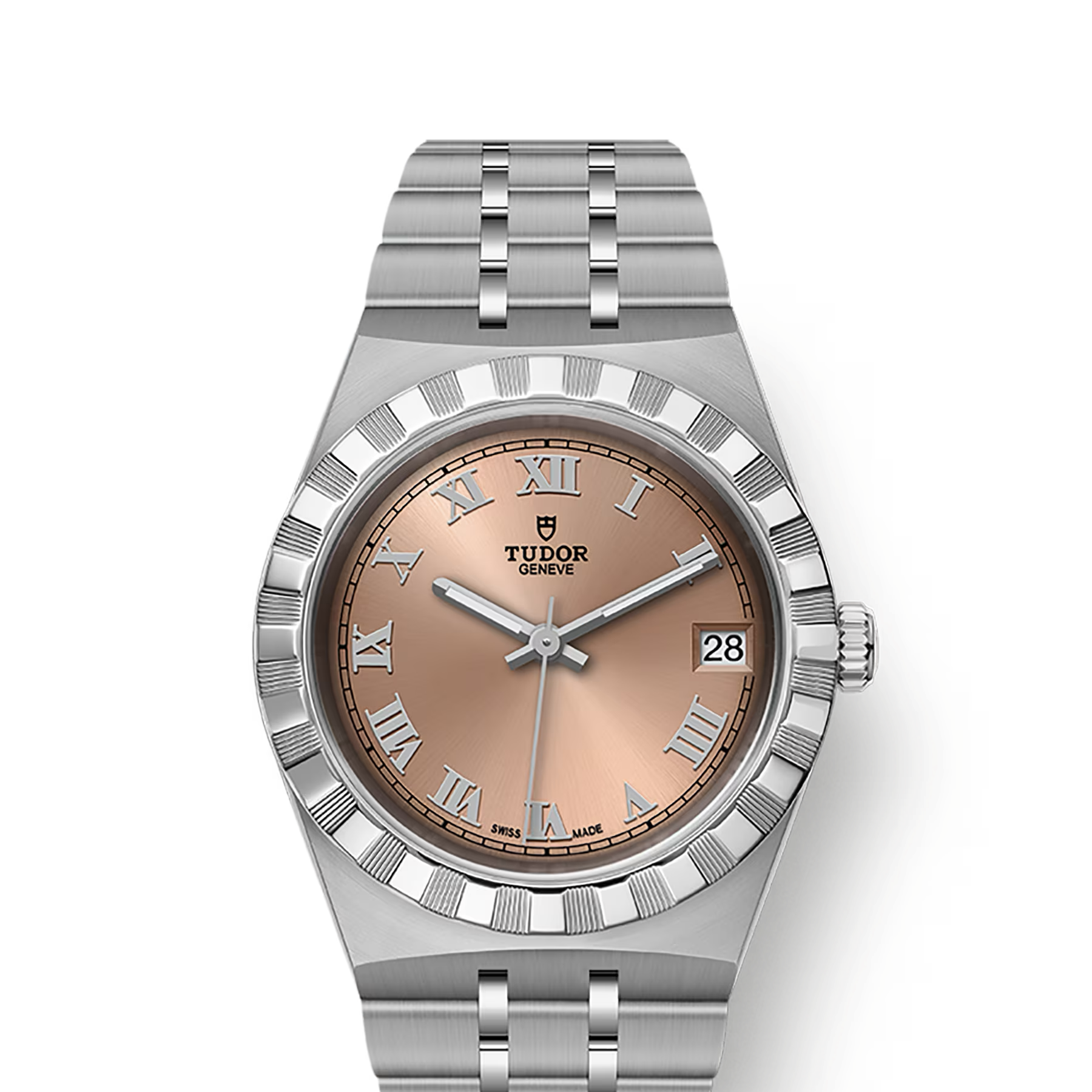 TUDOR Watch TUDOR Royal, 34mm Salmon Dial, Stainless Steel Bracelet (M28400-0009)