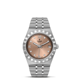 TUDOR Watch TUDOR Royal, 34mm Salmon Diamond Dial, Stainless Steel Bracelet( M28400-0011)