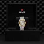 TUDOR Watch TUDOR Royal, 34mm Silver Sunray Dial, Two-Tone Yellow Gold Bracelet (M28403-0001)