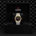 TUDOR Watch TUDOR Royal, 38mm Black Diamond Dial, Two Tone Bracelet (M28503-0004)