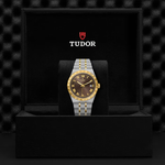 TUDOR Watch TUDOR Royal, 38mm Brown Dial, Two Tone Bracelet (M28503-0007)