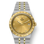TUDOR Watch TUDOR Royal, 38mm Diamond-set Champagne Dial, Two Tone Bracelet (M28503-0005)