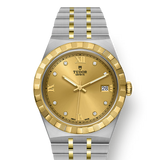 TUDOR Watch TUDOR Royal, 38mm Diamond-set Champagne Dial, Two Tone Bracelet (M28503-0005)