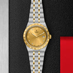 TUDOR Watch TUDOR Royal, 38mm Diamond-set Champagne Dial, Two Tone Bracelet (M28503-0005)