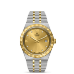 TUDOR Watch TUDOR Royal, 38mm Diamond-set Champagne Dial, Two Tone Bracelet (M28503-0005)