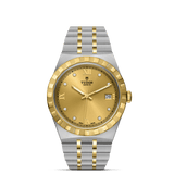TUDOR Watch TUDOR Royal, 38mm Diamond-set Champagne Dial, Two Tone Bracelet (M28503-0005)