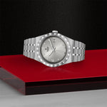 TUDOR Watch TUDOR Royal, 38mm Silver Diamond Dial, Stainless Steel Bracelet (M28500-0002)