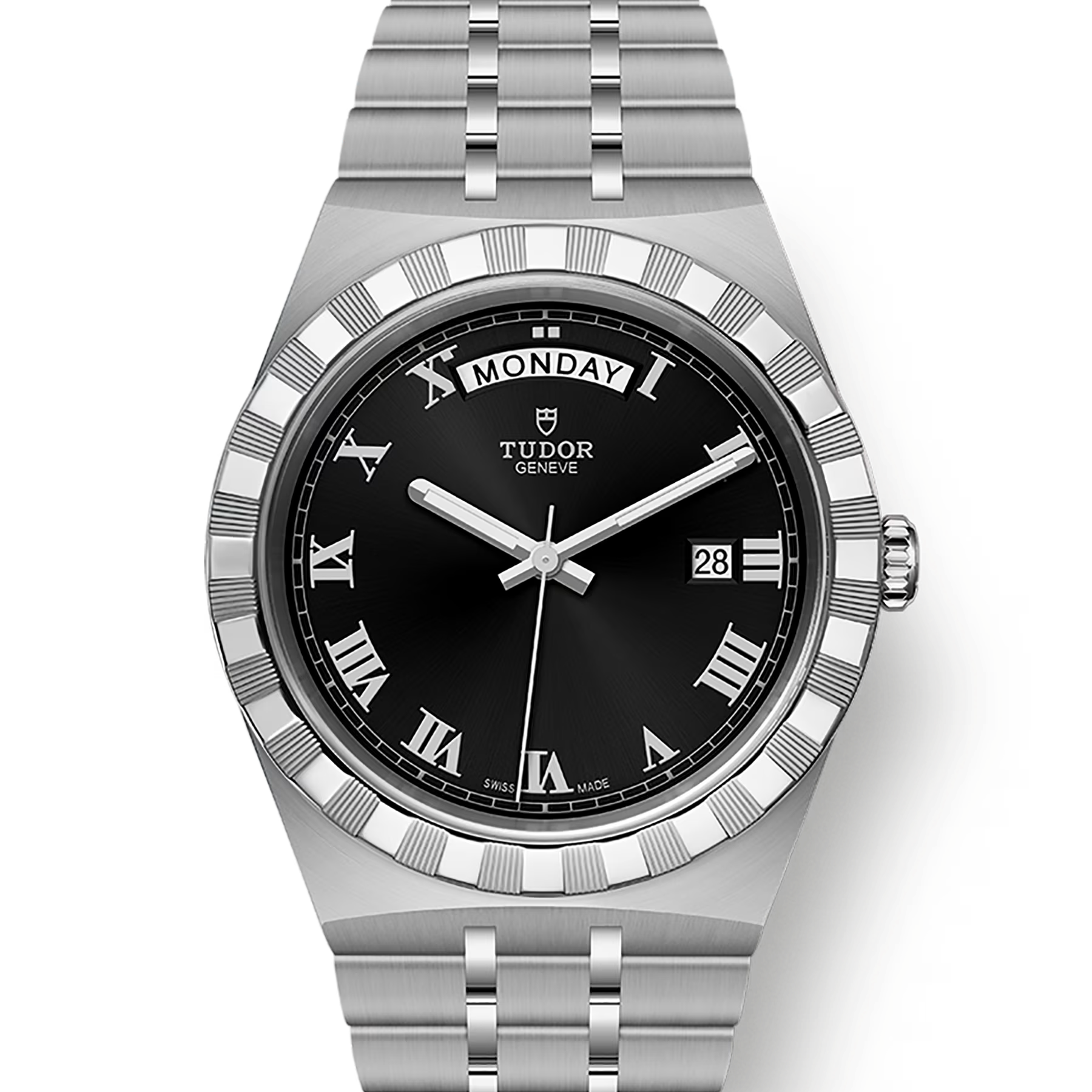 TUDOR Watch TUDOR Royal 41mm Black Dial, Stainless Steel Bracelet (M28600-0003)