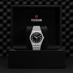 TUDOR Watch TUDOR Royal 41mm Black Dial, Stainless Steel Bracelet (M28600-0003)