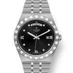 TUDOR Watch TUDOR Royal 41mm Black Diamond Dial, Stainless Steel Bracelet (M28600-0004)
