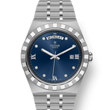 TUDOR Watch TUDOR Royal 41mm Blue Diamond Dial, Stainless Steel Bracelet (M28600-0006)